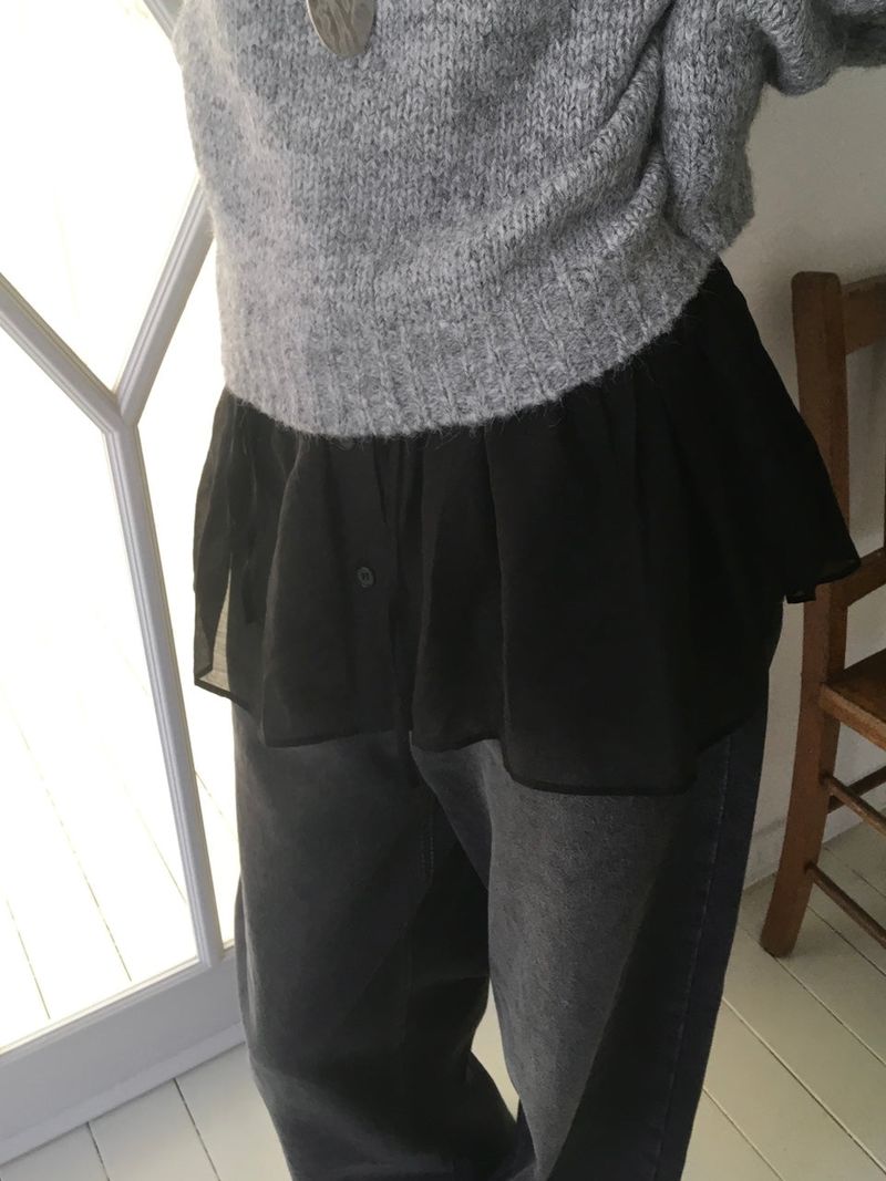 See-Through Layering Skirt