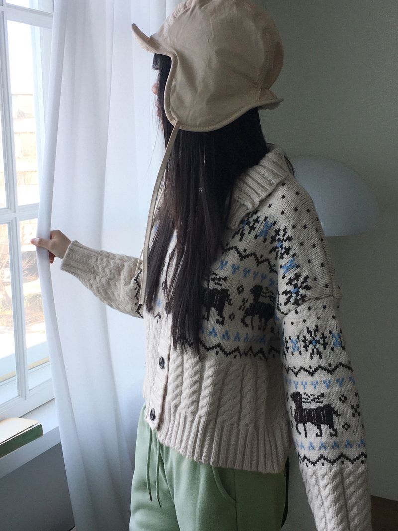 Uchi Fleece Nylon Roasted Chestnuts Ear Dori Trooper Hat Hat