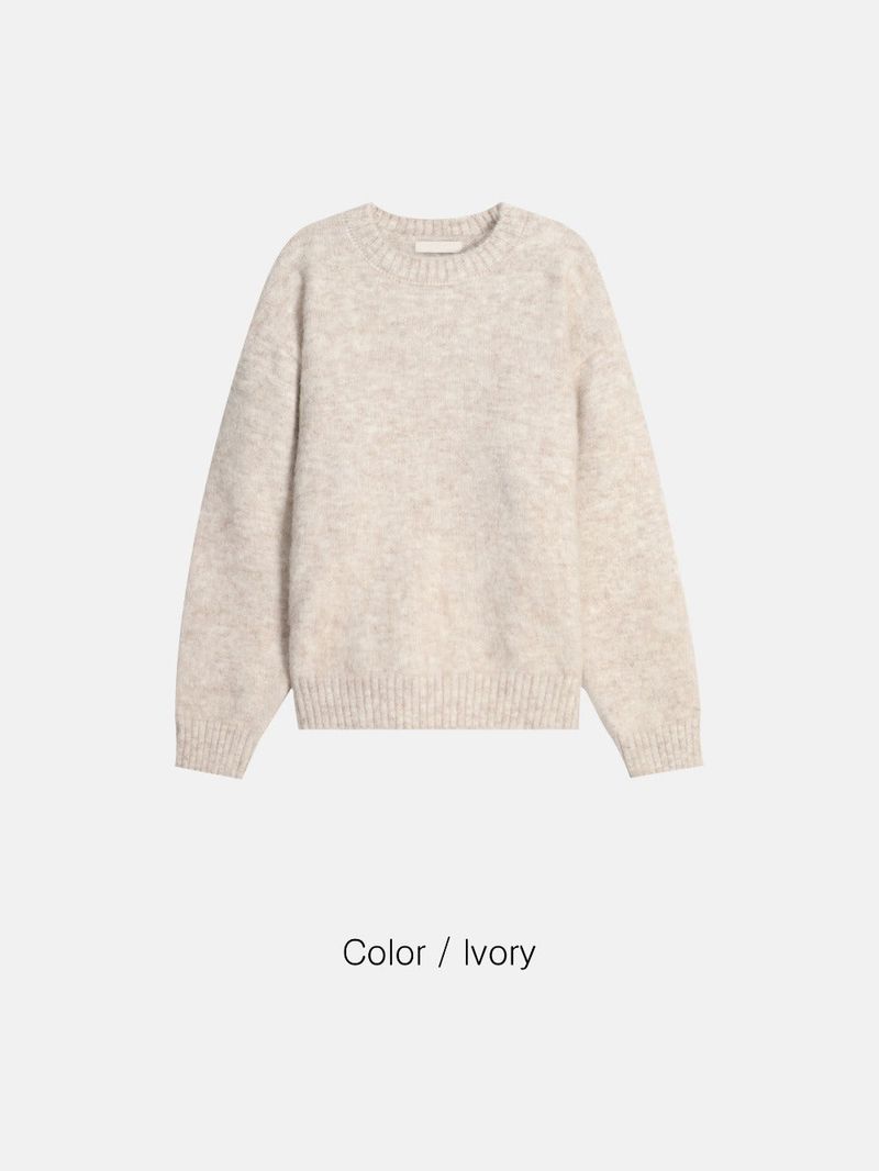 ASCLO Ange Hairy Knit (4color)