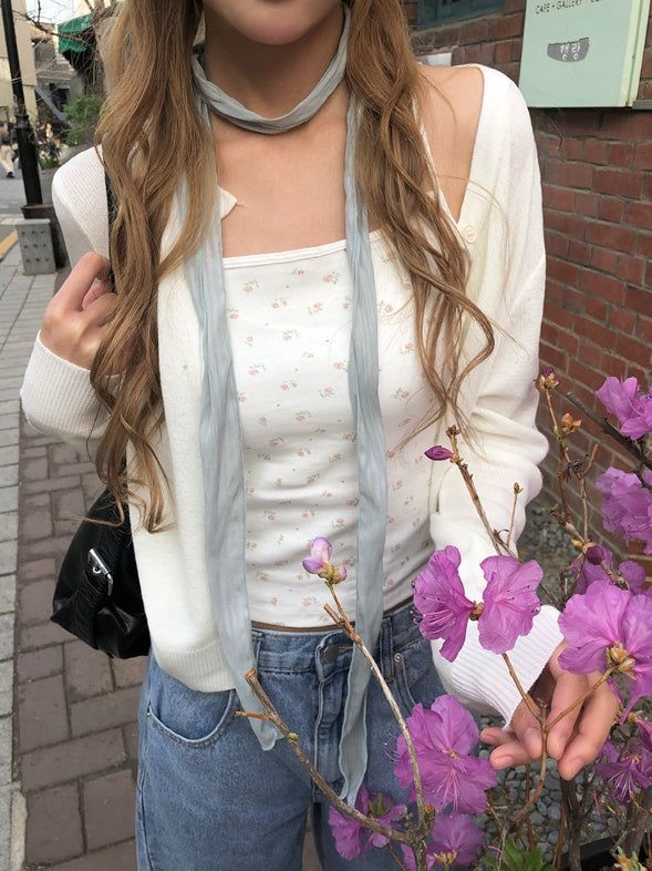 anyonemore（エニーワンモアー）の「Theco Round Button Knit Cardigan（Tops）」