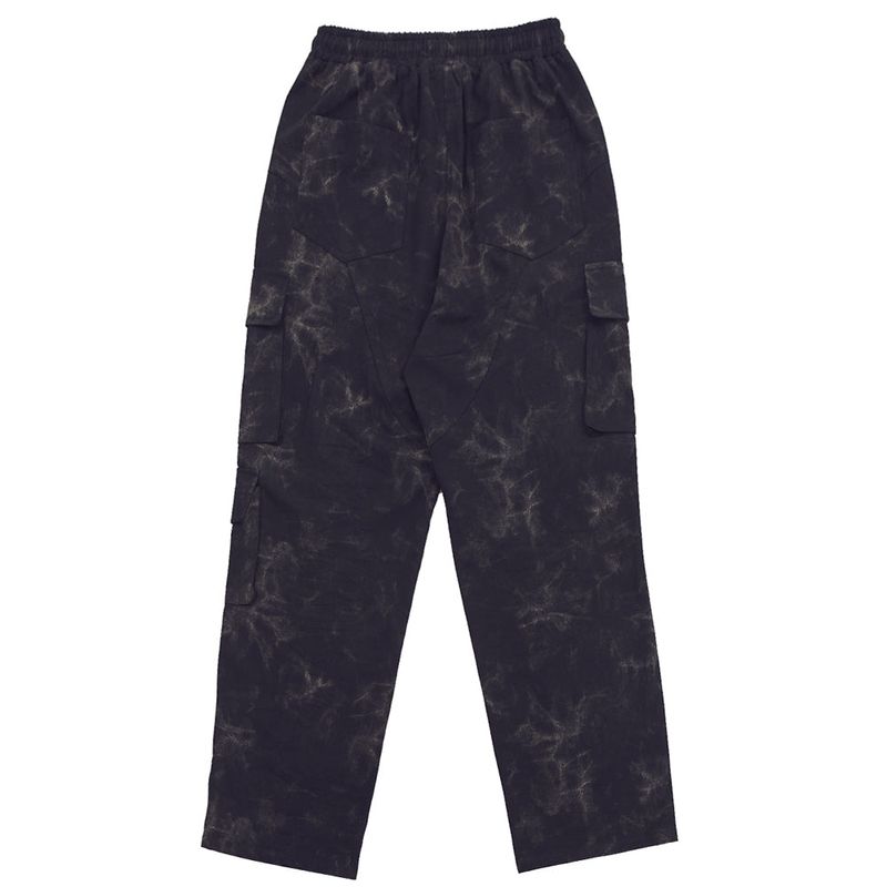 unbalance tiedye cargo pants_bk