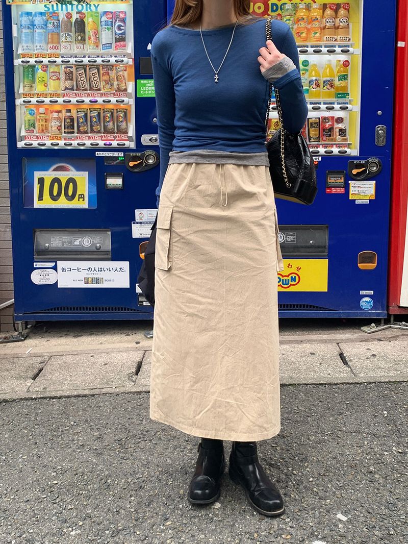 [MADE] VELY TENCEL LAYERED TEE