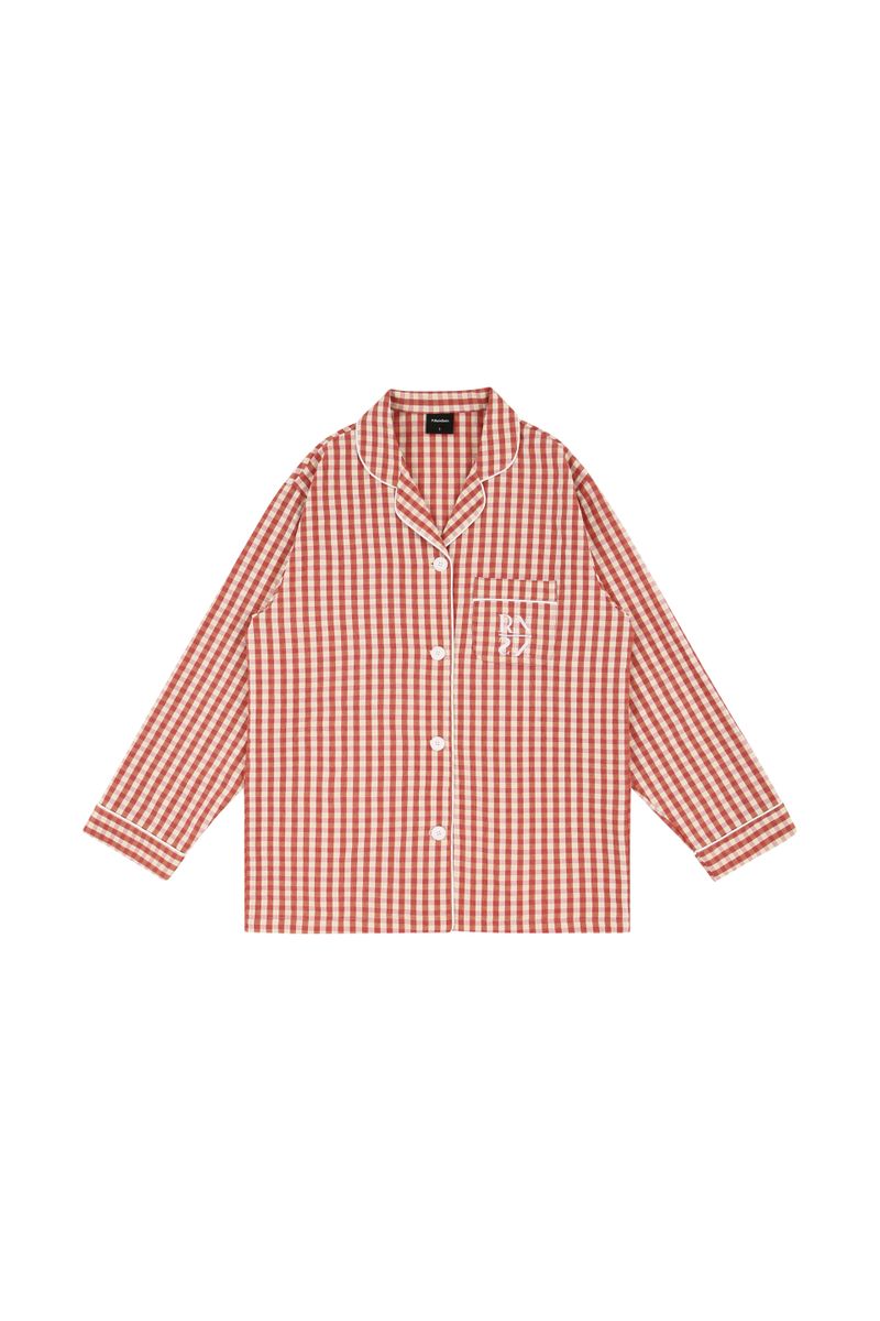 P:ReinSein(レインセイン)の「PRS Red Check Pajama Long Pants Set-up(Dresses)」