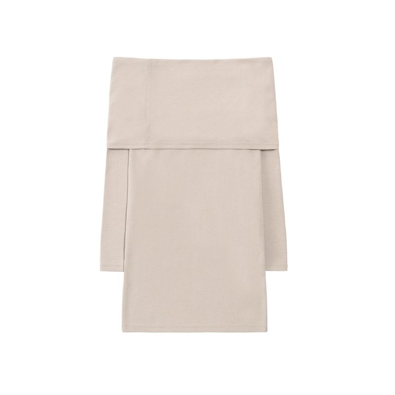 OFF SHOULDER TIED TOP (MOCHA)