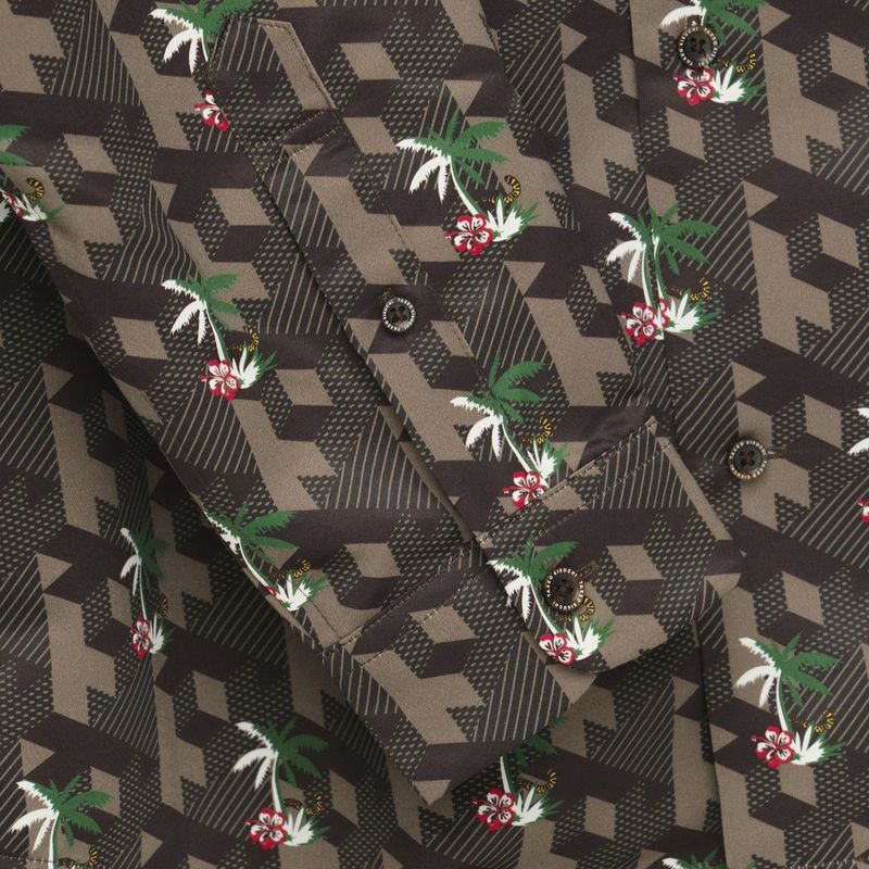 MONOGRAM PRINTED SHIRTS