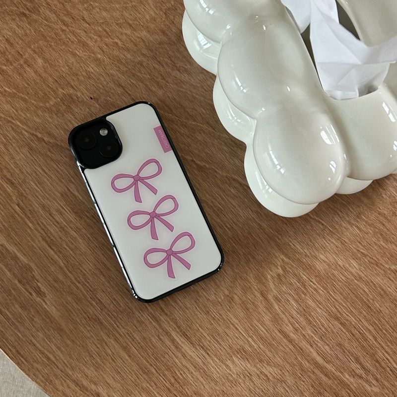[MADE] pinky ribbon [epoxy bumper case]