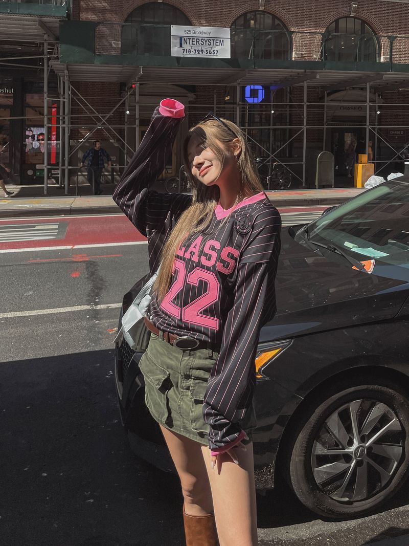 (UNISEX) クラスストライプジャージ