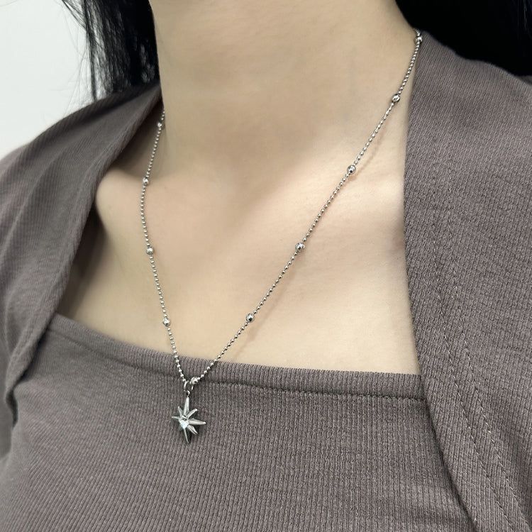 8 spark ball necklace