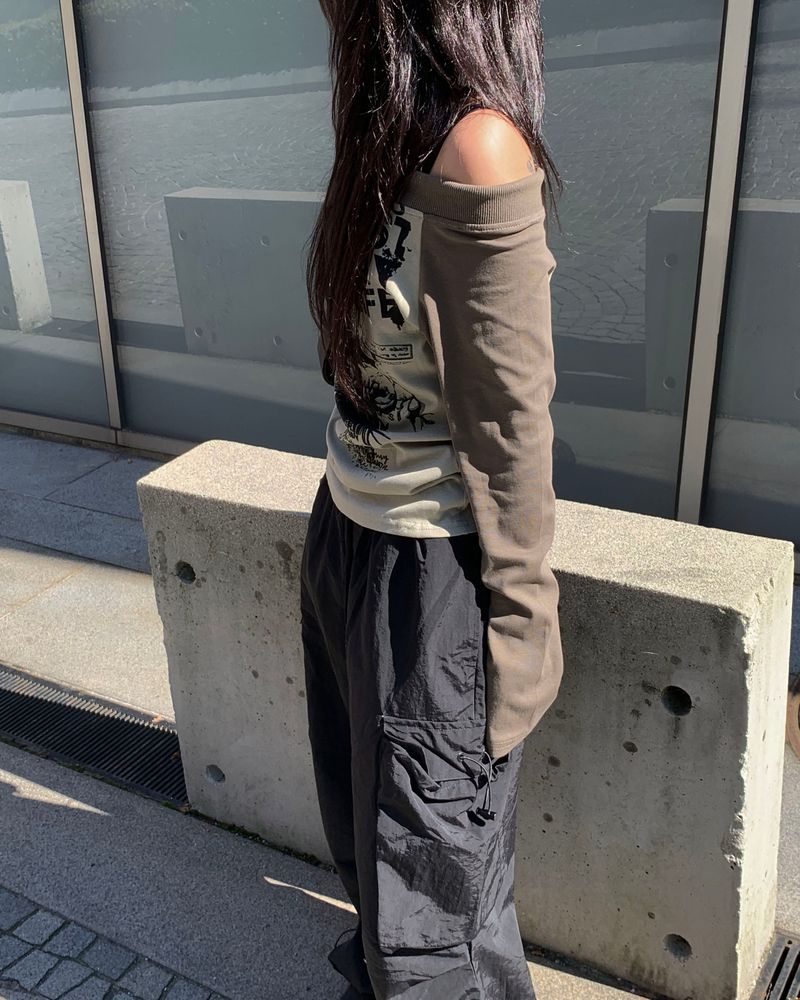 Stopper nylon pants