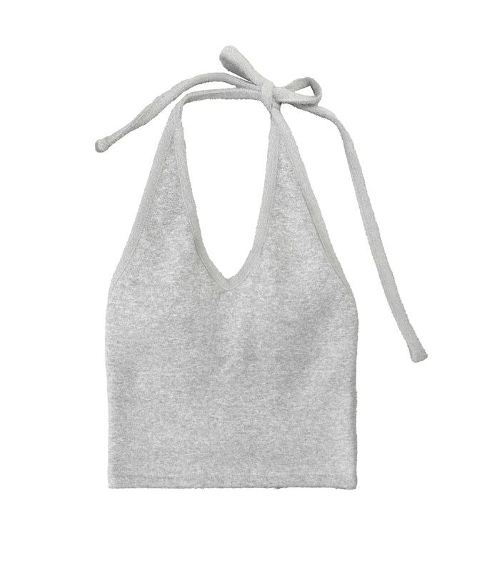 Marsh Fur Halter Neck Sleeveless