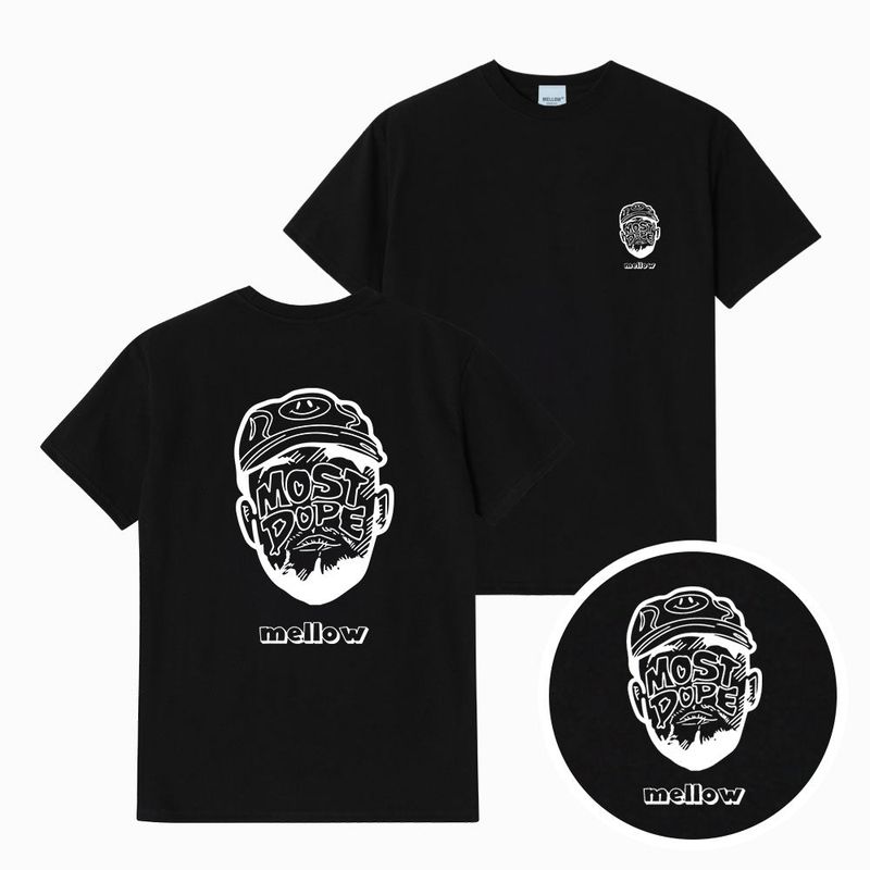 mellowconcept（メロウコンセプト）の「U10 Graphic T-shirts Black（Tops）」