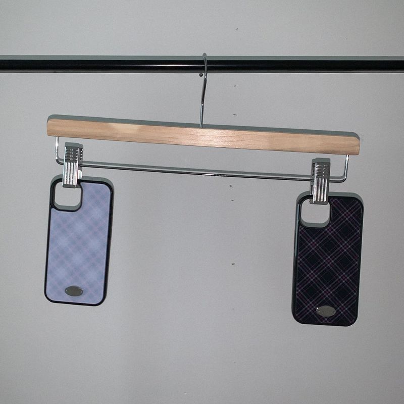 [MADE] classic check bumper case (black)