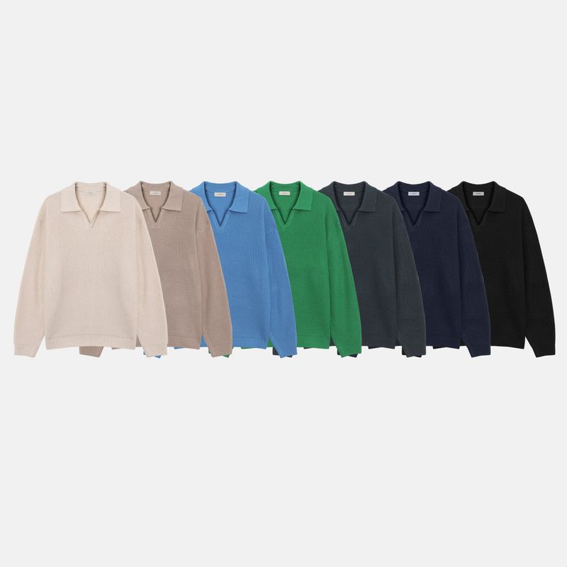 BLEND OPEN KARA KNIT(7COLOR)