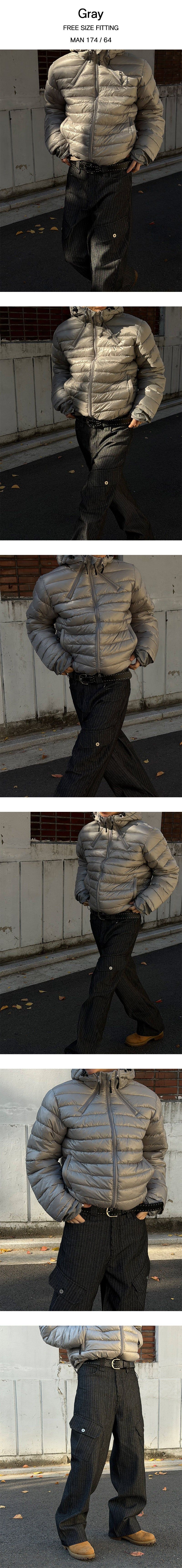 [Unisex] Active hood light padding(5color)