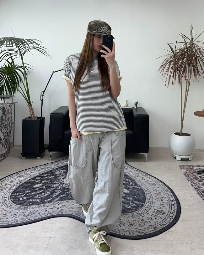 Aaron Pocket Nylon Pants