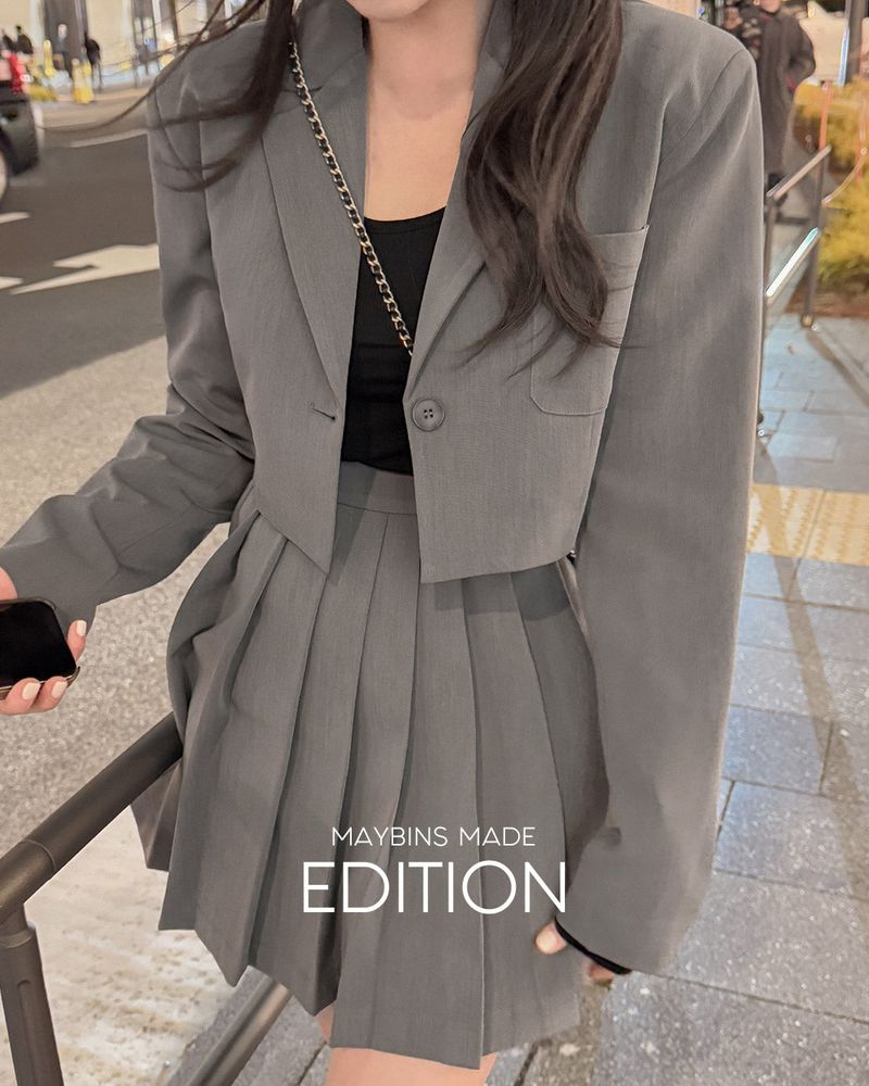【MADE】Crop jacket