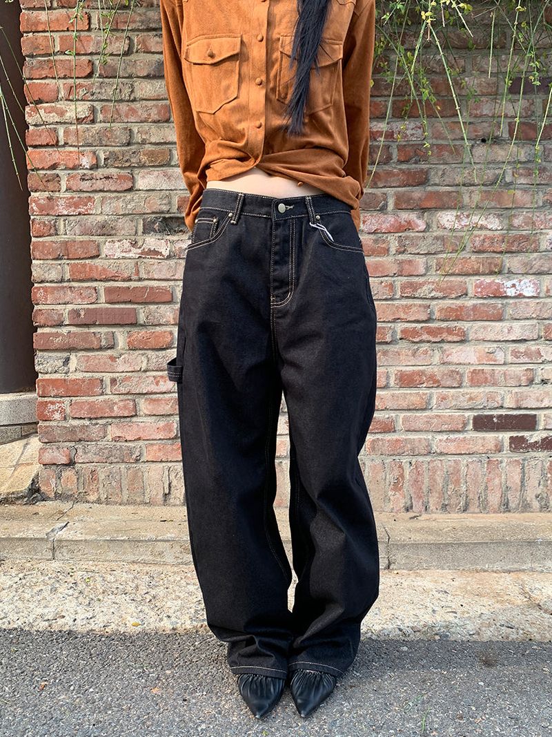 TWIST CARPENTER RAW JEANS