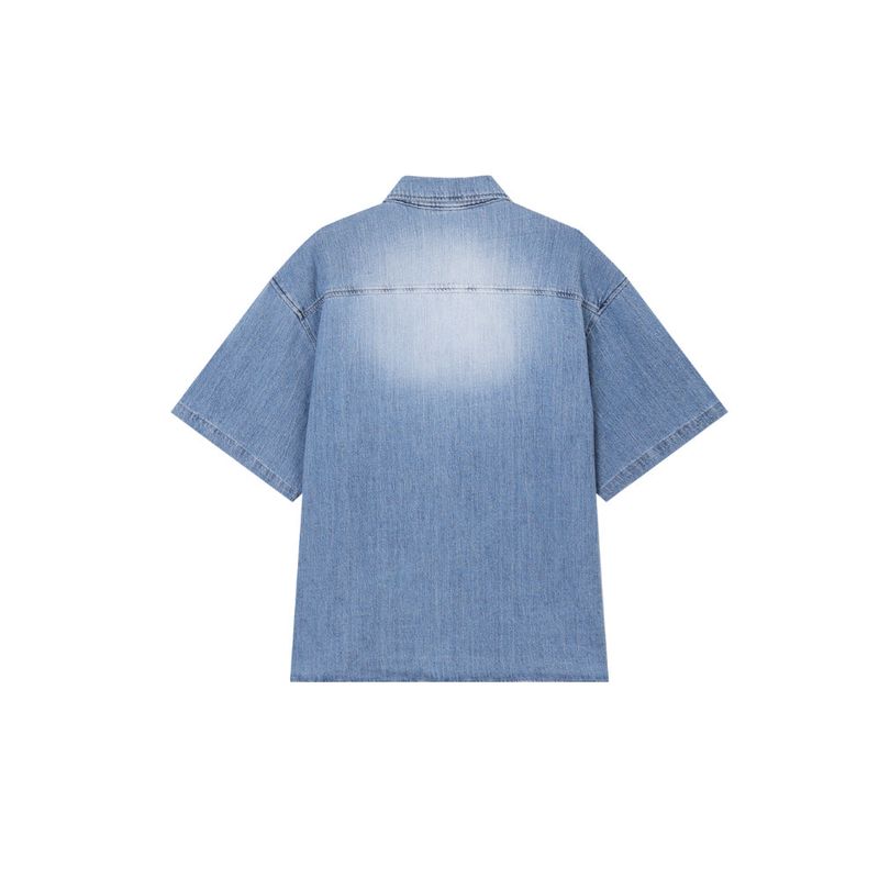 LMN Age Cooling Linen Denim Set-up Jacket (3 colors)