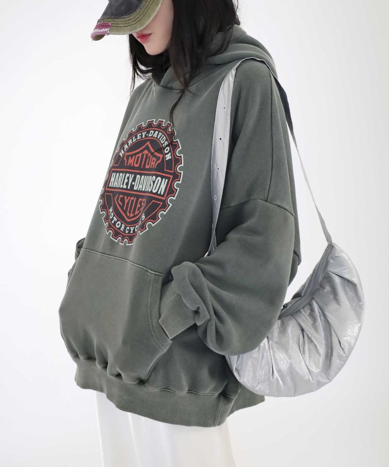 privatelookbook（プライベートルックブック）の「(UNISEX)チルブロックオーバーサイズパーカー(2colors)（トップス）」