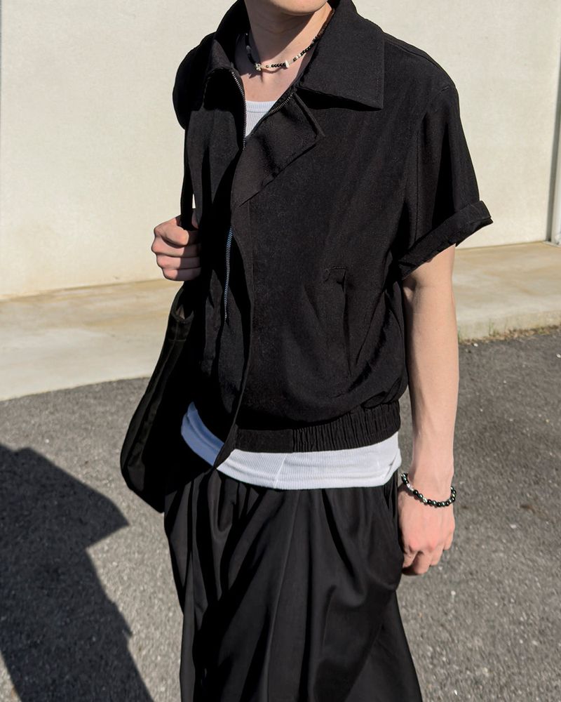 Er Minimal Half Crop Jacket