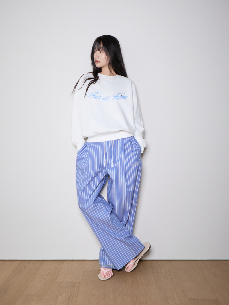 Wide Pajama Trousers