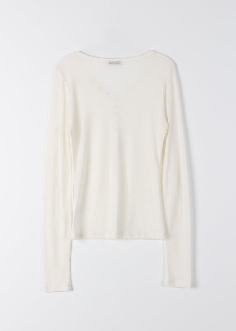 BUTTON SILHOUETTE TEE