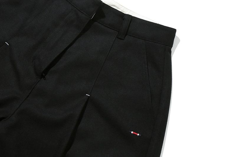 WIDE BERMUDA PANTS_BLACK