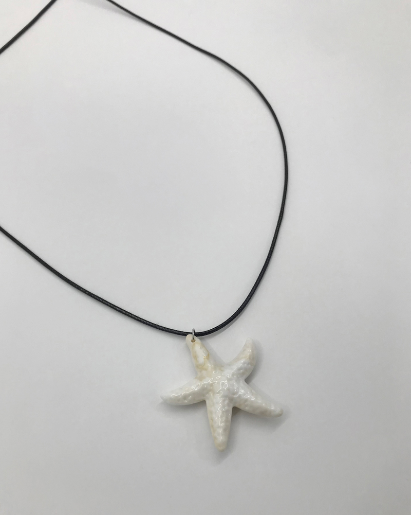 Starfish Code Necklace (1color)