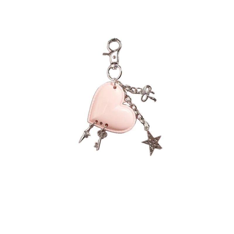 Zeni Heart Charm Keyring