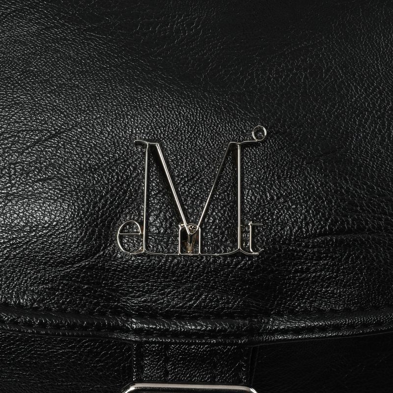 MUTE METAL LOGO LEATHER MINI BACK PACK UNISEX