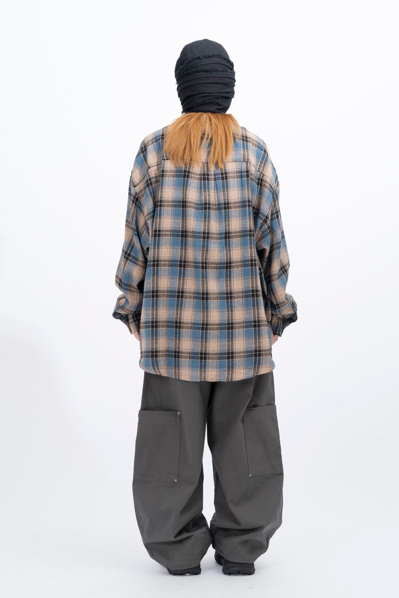 Ralph boxy over-check shirt