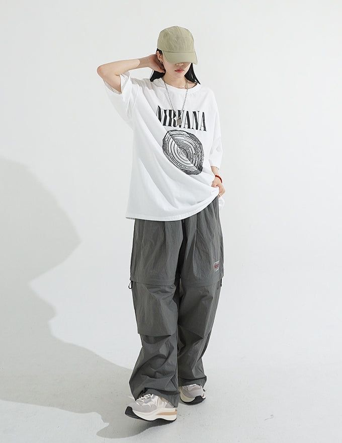 Grunge over t-shirt