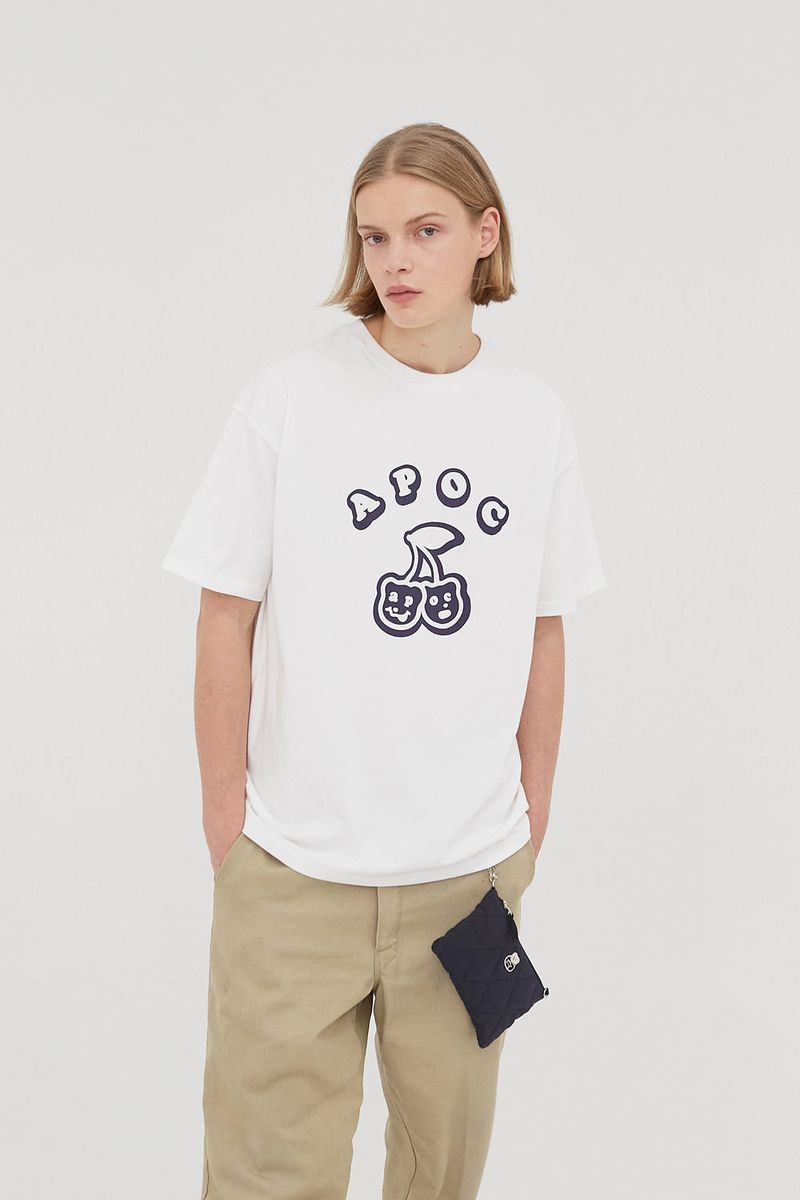 APIECEOFCAKE（ピースオブケイク）の「Cherry Bear Tee_White（Tops）」