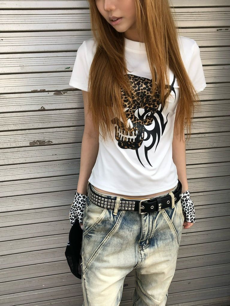Baddie Skull Tee