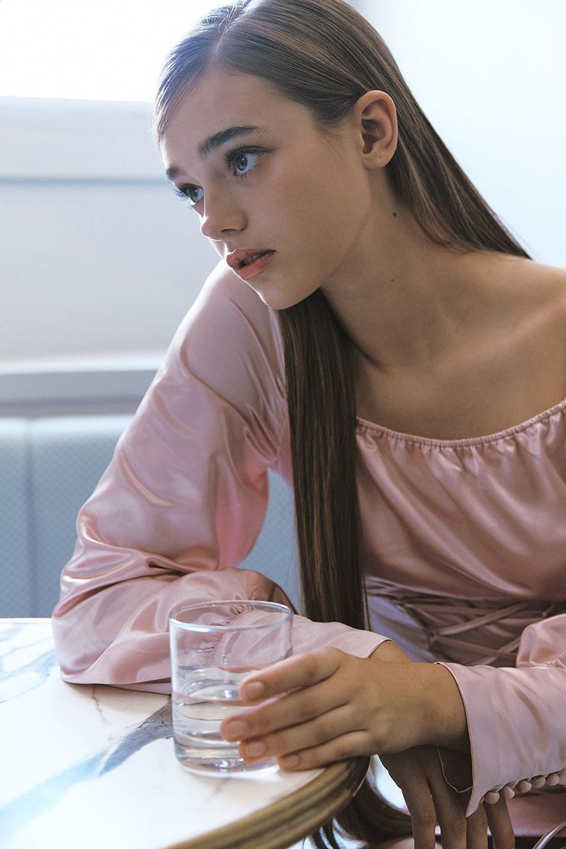 Corset Blouse Pink
