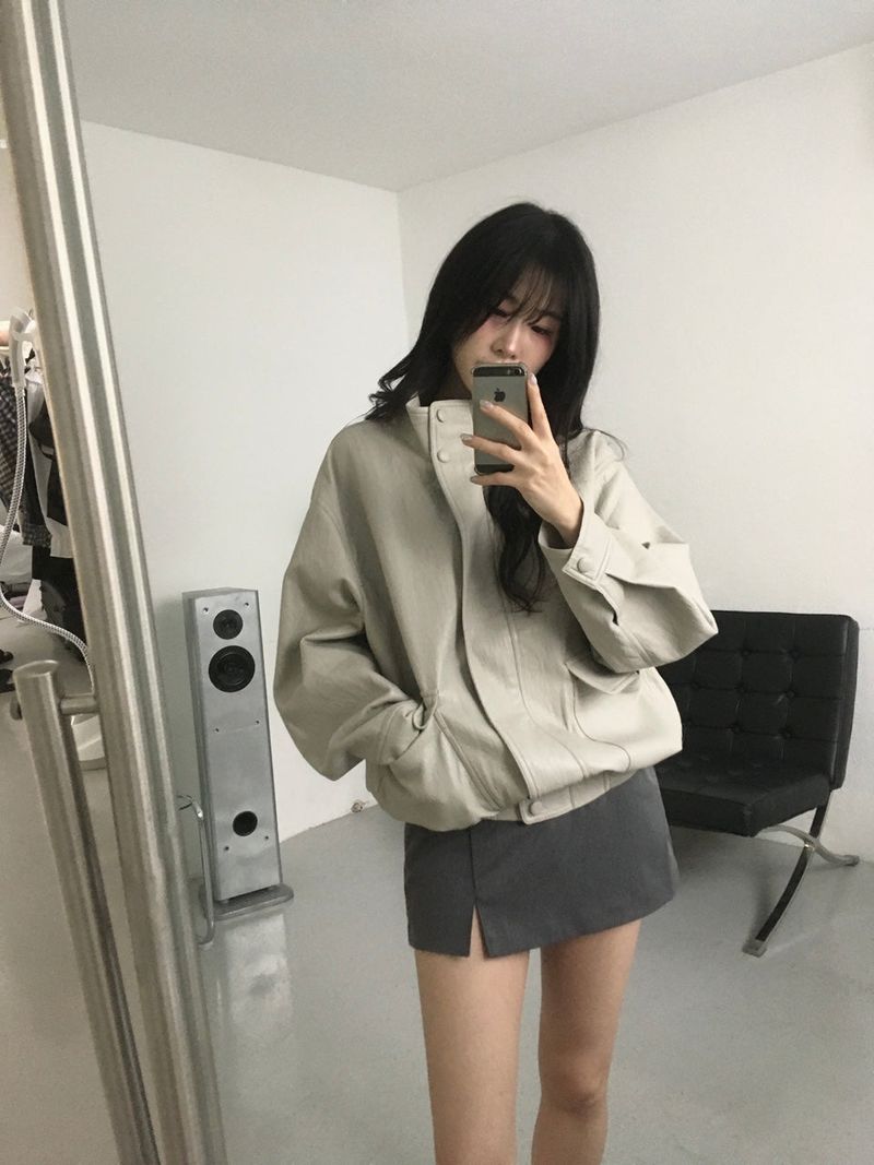 Linkle Leather Jumper