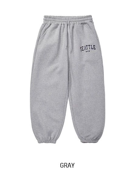 Seattle Patch Sweat Hoodie Pants Set