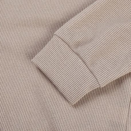 Soba Ribbed Round Cardigan
