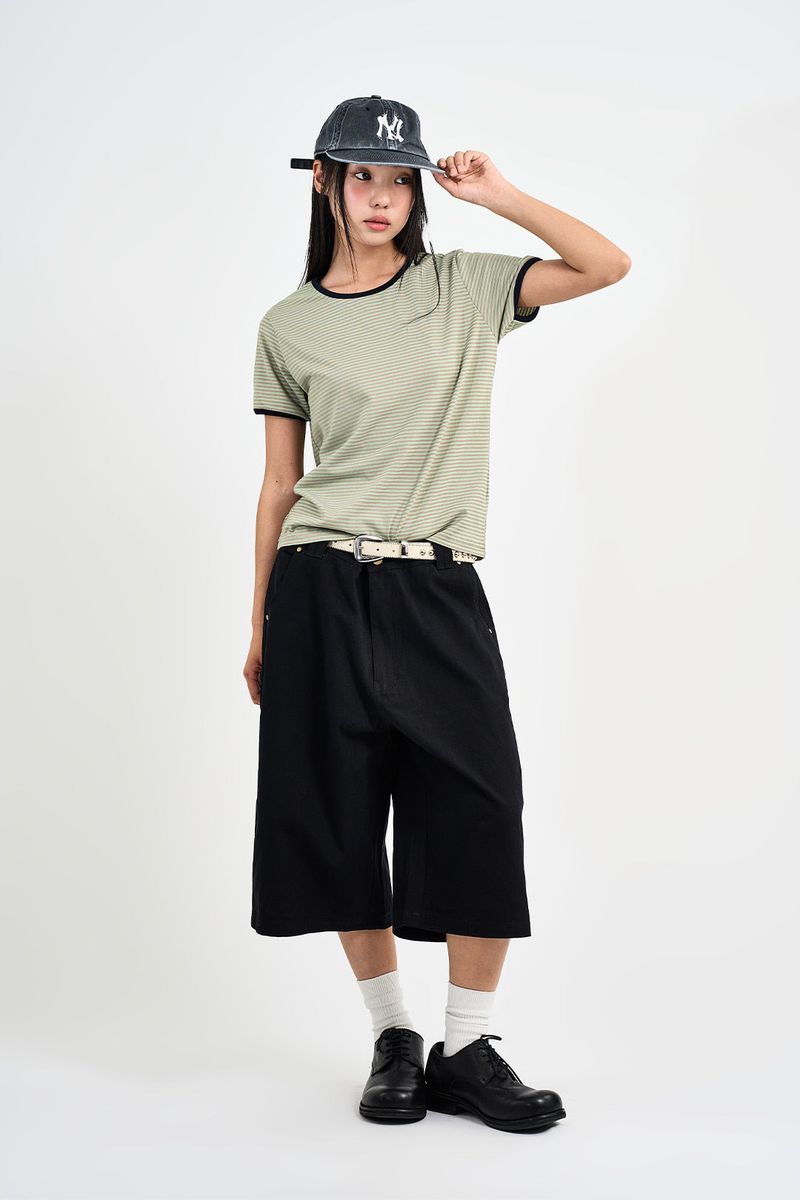 Striped Ringer Tee