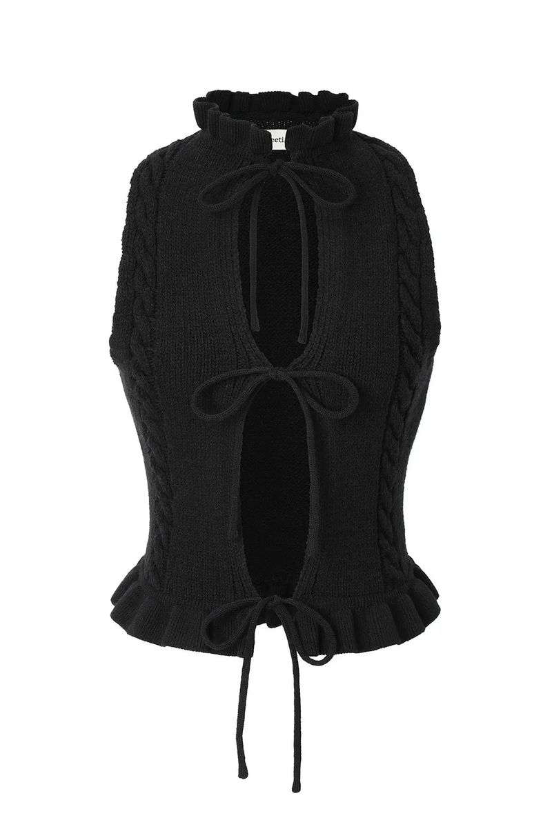 Sandy vest - black