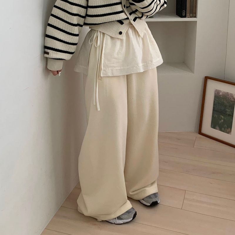 [Bellide made] Newer, two-way wide training pants