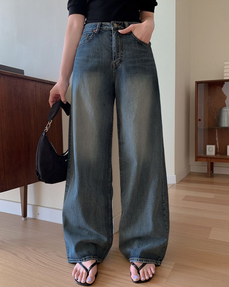 MAYBINS(メイビンス)の「Deco wide denim pants(Pants)」