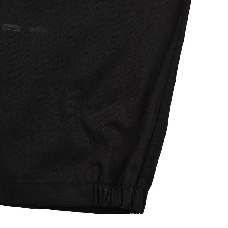 [UNISEX] C.O.M.E Mechanic Short Sleeve Work Jacket (Black)