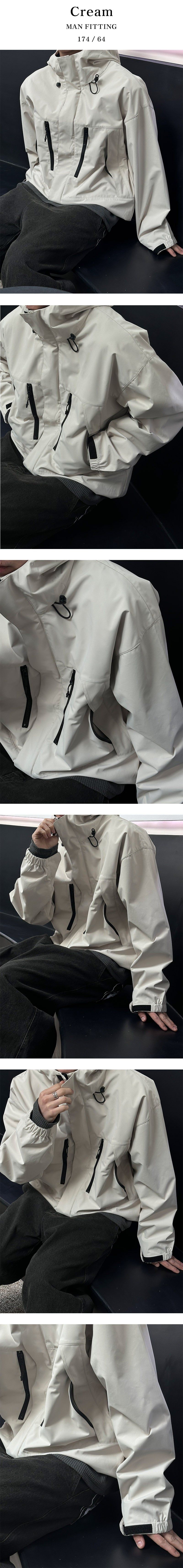 [Unisex] High tech wind jumper(4color)