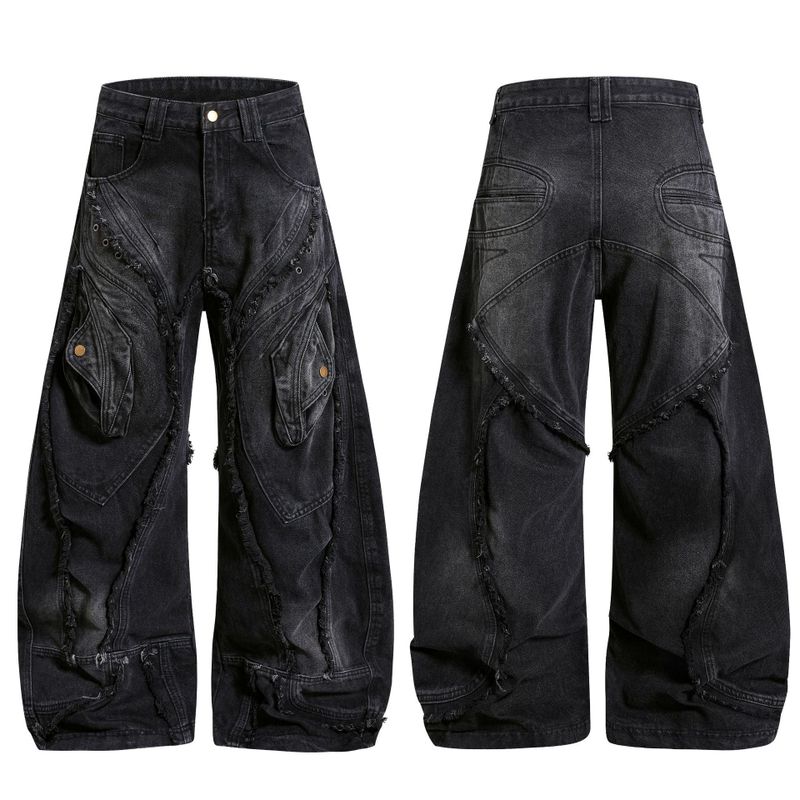Kairo Destroyed Wide Denim