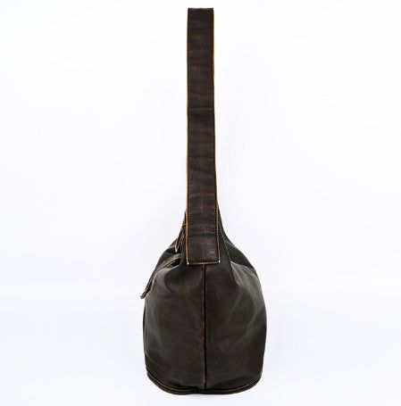 The Line Snap Leather Bag