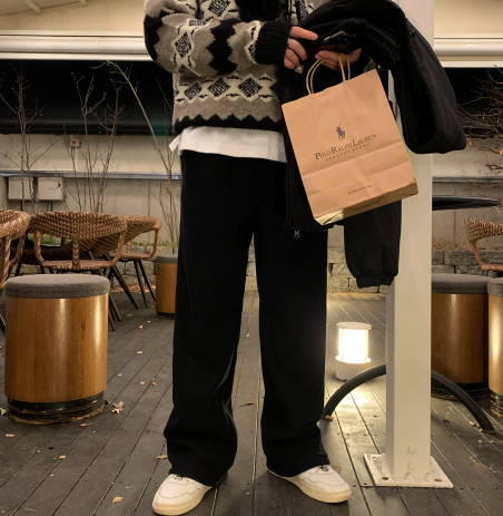 LOOKPLE（ルックプル）の「First Mild Corduroy Brushed Banding Wide Pants（Pants）」
