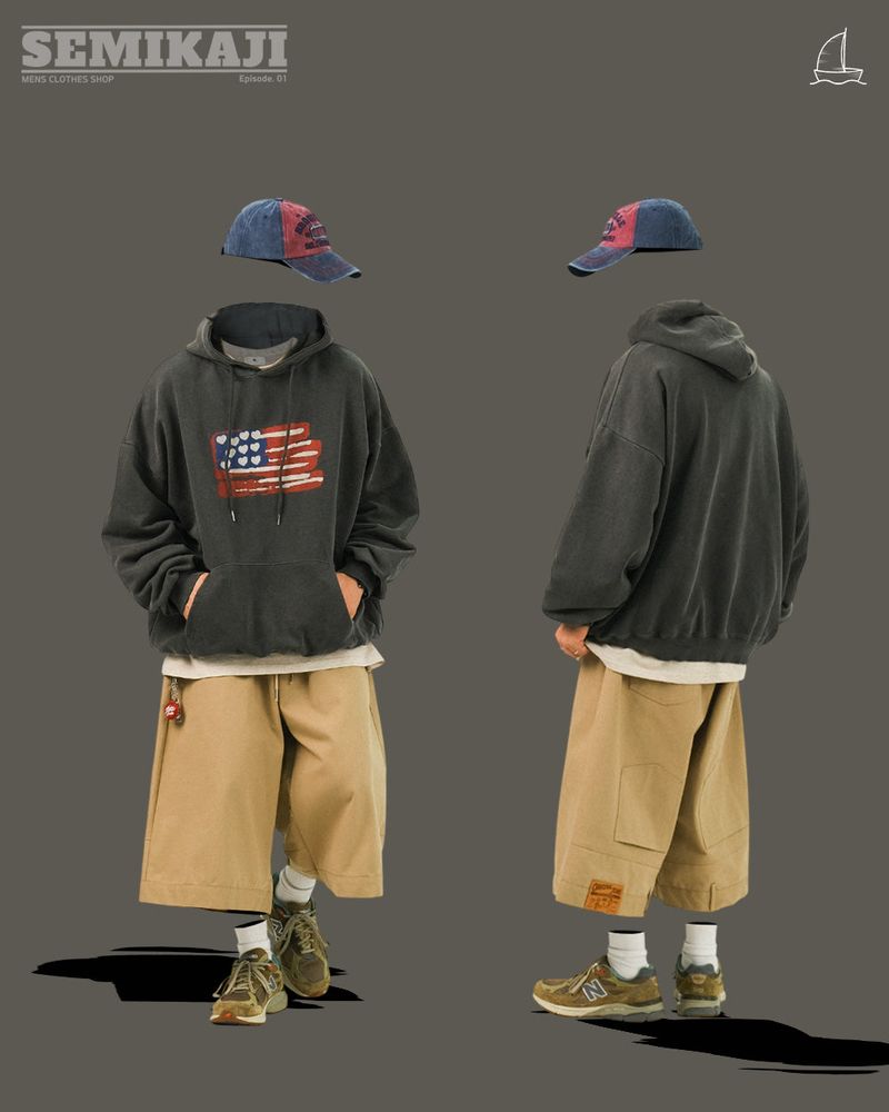 SO Patch Down Bermuda Pants