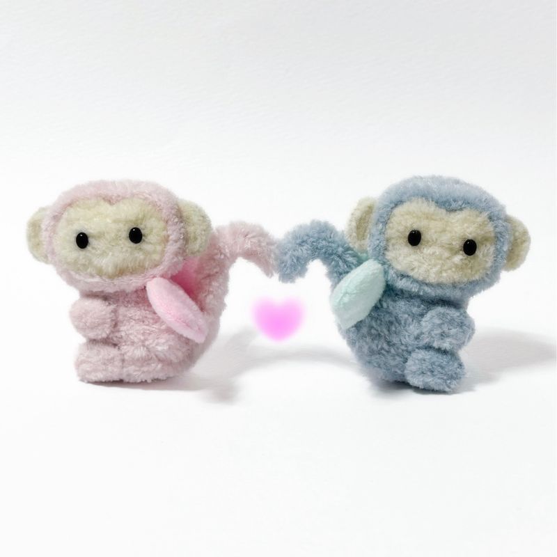 FLUFFYDAY（フラッフィーデイ）の「エンジェルリングキーリング (monkey)（アクセサリー）」