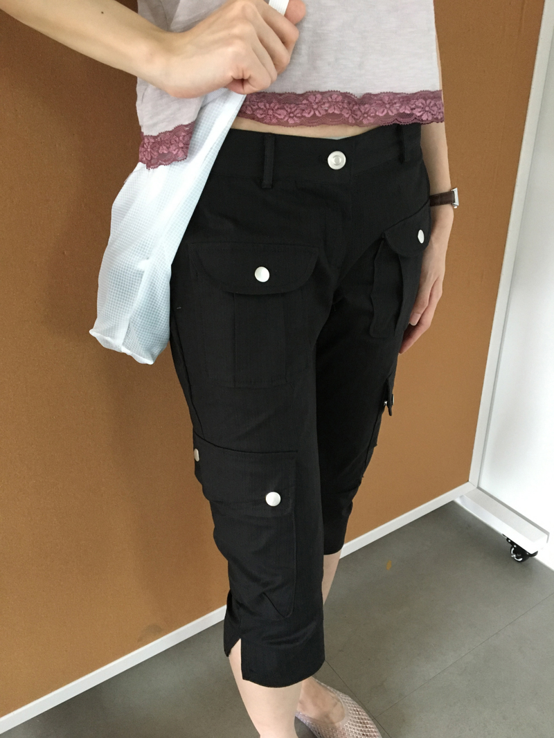 Street flap half pants (2color)